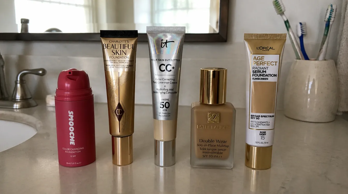 The 5 foundations side by side